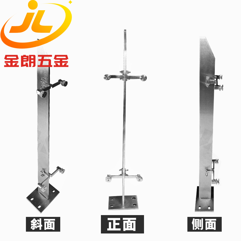 單板不（bú）鏽鋼扶手立（lì）柱-DB4